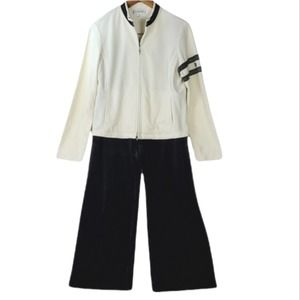 Vintage St. John Sport Velour Track Suit Size S